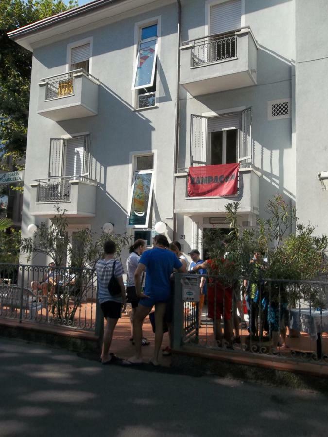 Albergo Maria Gabriella 리미니 외부 사진